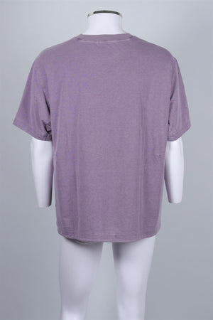 LULULEMON PURPLE MEN'S COTTON T-SHIRT LARGE