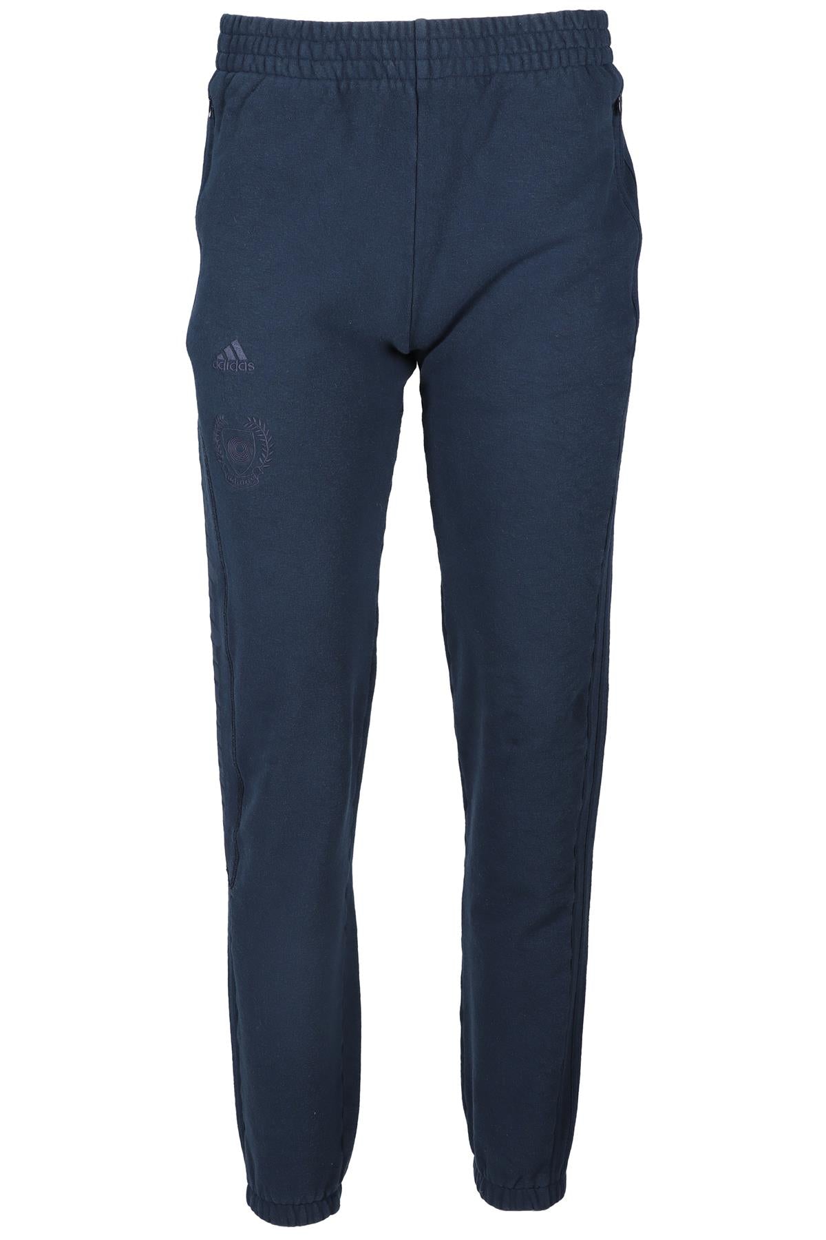 YEEZY NAVY COTTON TRACK PANTS MEDIUM