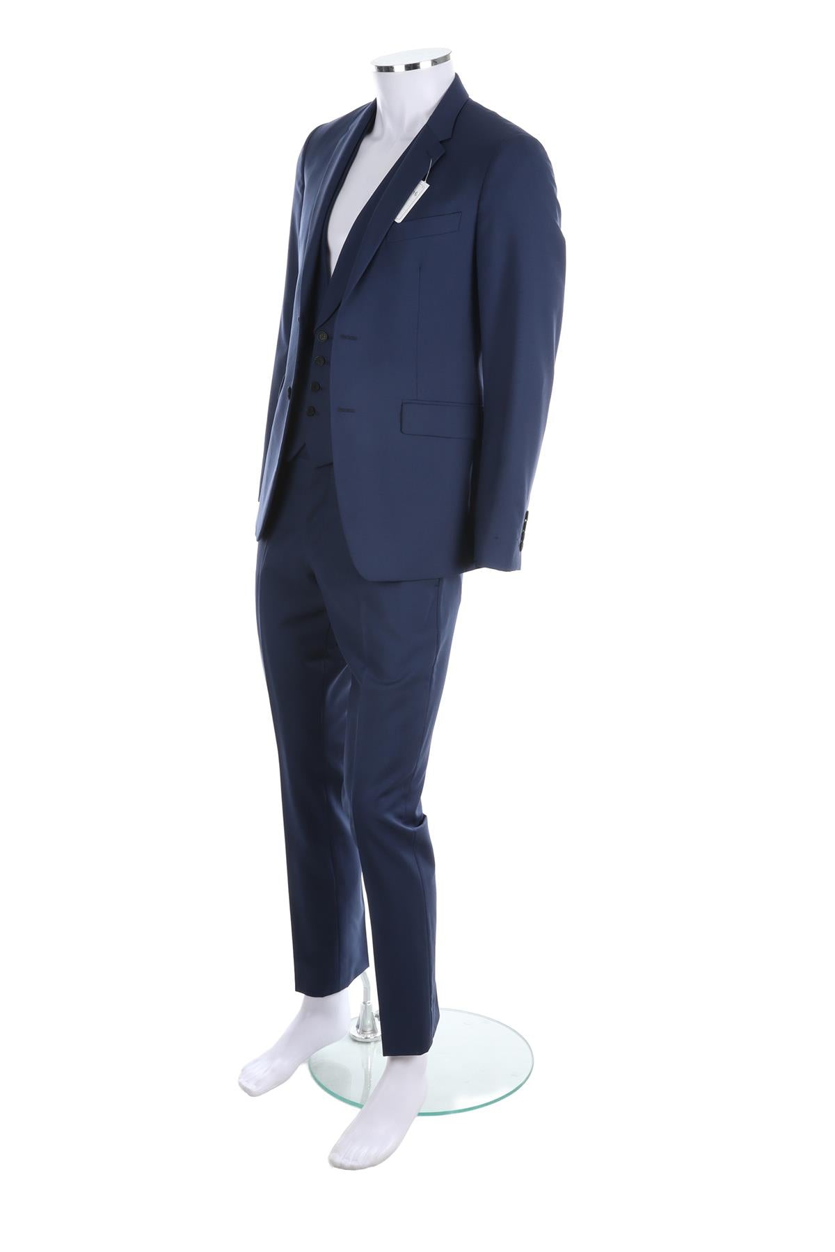 PAUL SMITH BLUE MENS WOOL SUIT UK/US 36 FR 36 IT 46