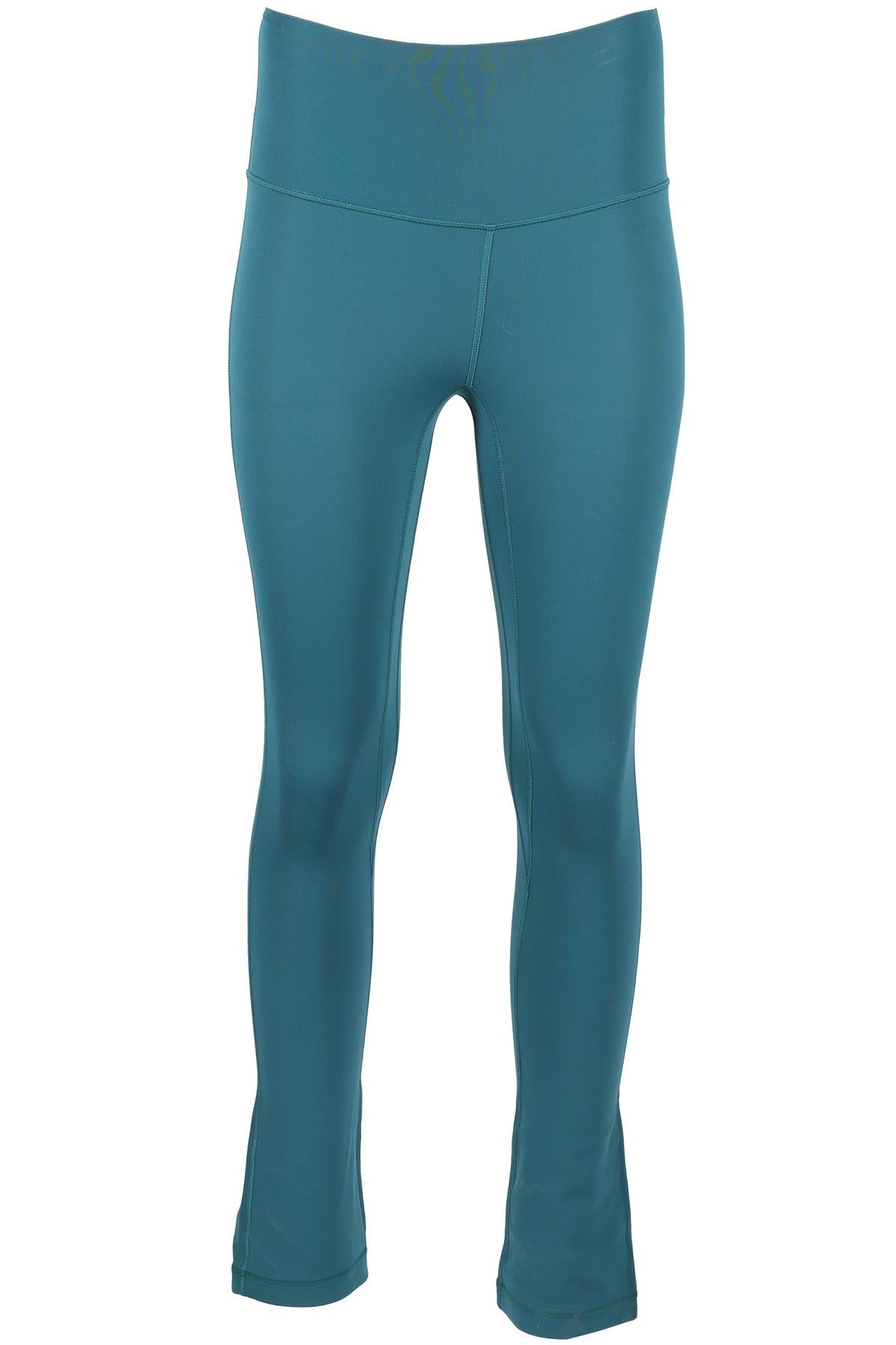 LULULEMON SEAFOAM GREEN JERSEY FLARED LEGGINGS US 0 UK 4