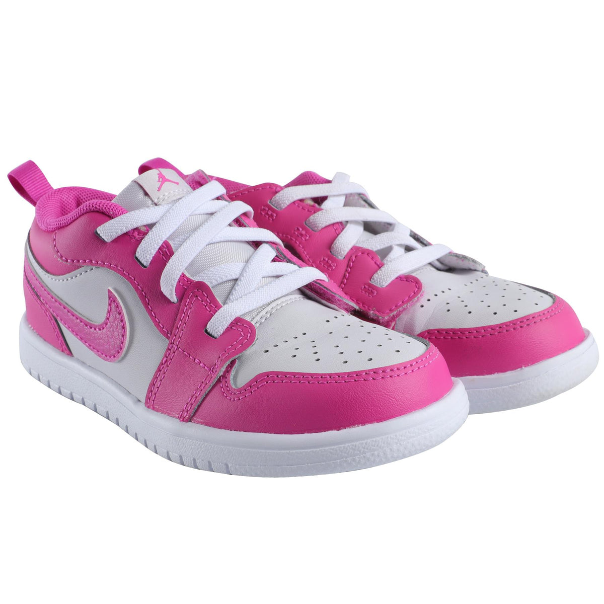 NIKE PINK KIDS LEATHER SNEAKERS EU 27 UK 9.5 US 10