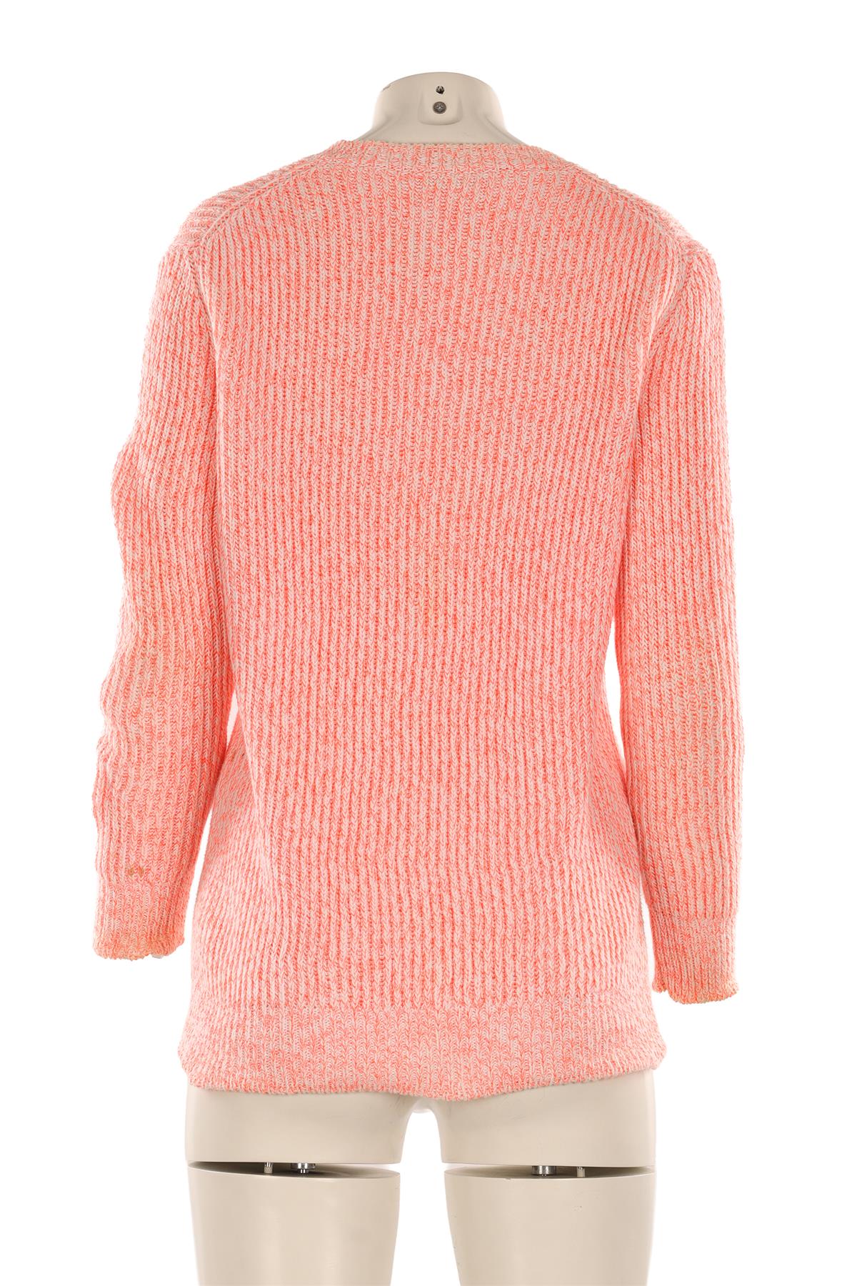 STELLA MCCARTNEY ORANGE COTTON SWEATER IT 38 UK 6