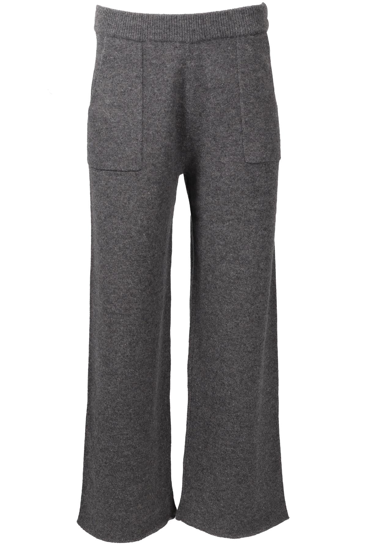 PAULIE GREY CASHMERE TAPERED PANTS LARGE