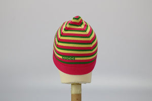 GUCCI BABY GIRLS STRIPED WOOL BEANIE LARGE