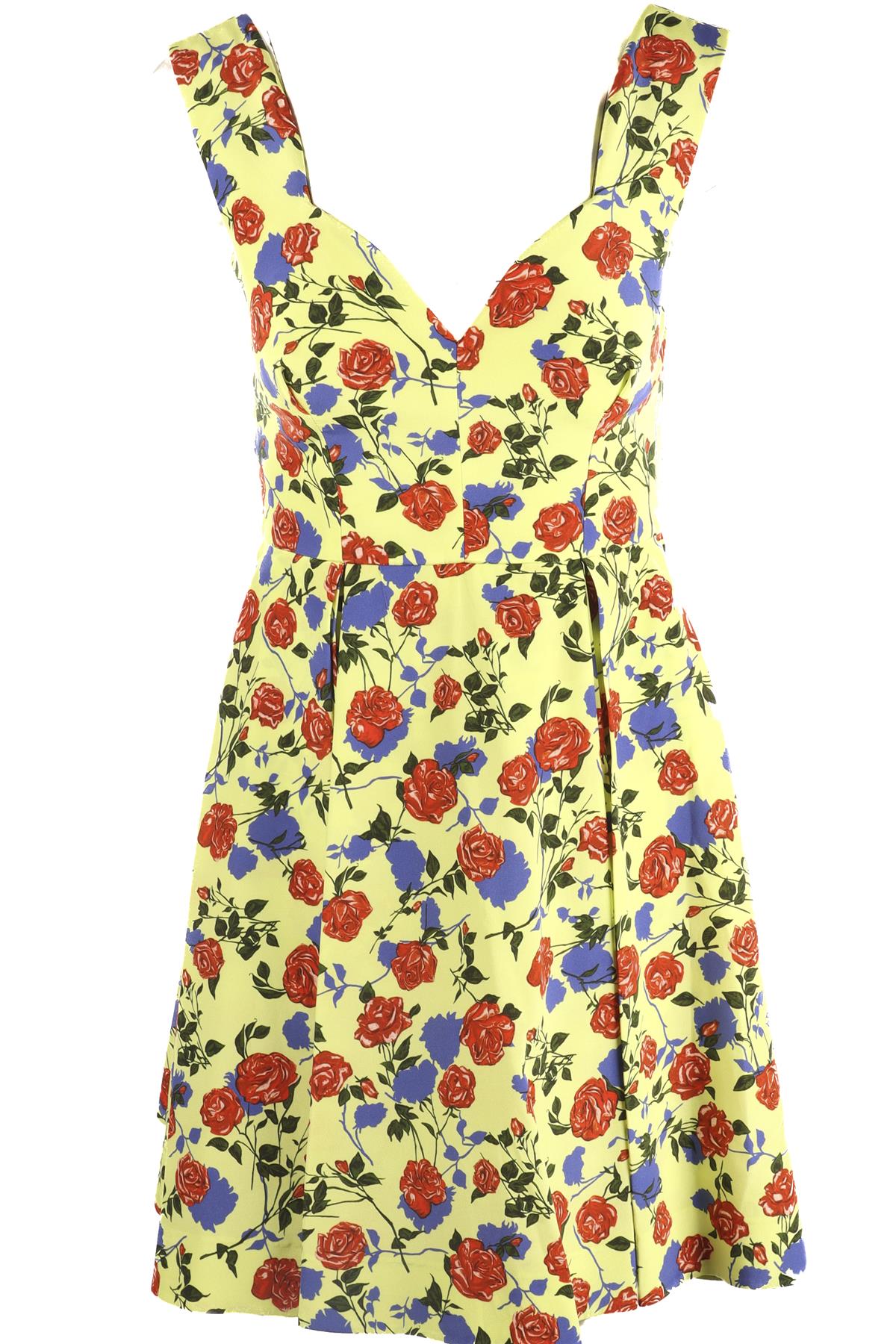 EMILIA WICKSTEAD GREEN SILK MINI DRESS UK 6