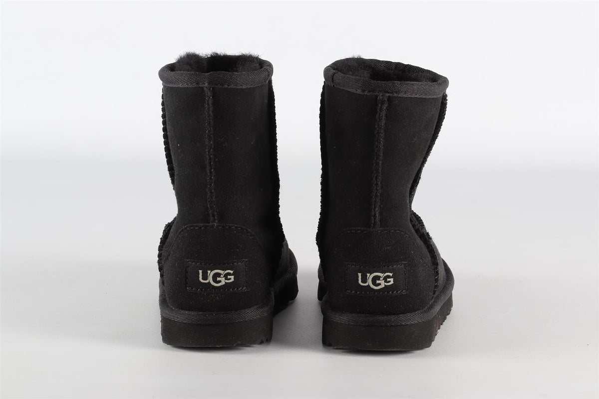 UGG BLACK KIDS GIRLS BOOTS EU 28.5 UK 10 US 11