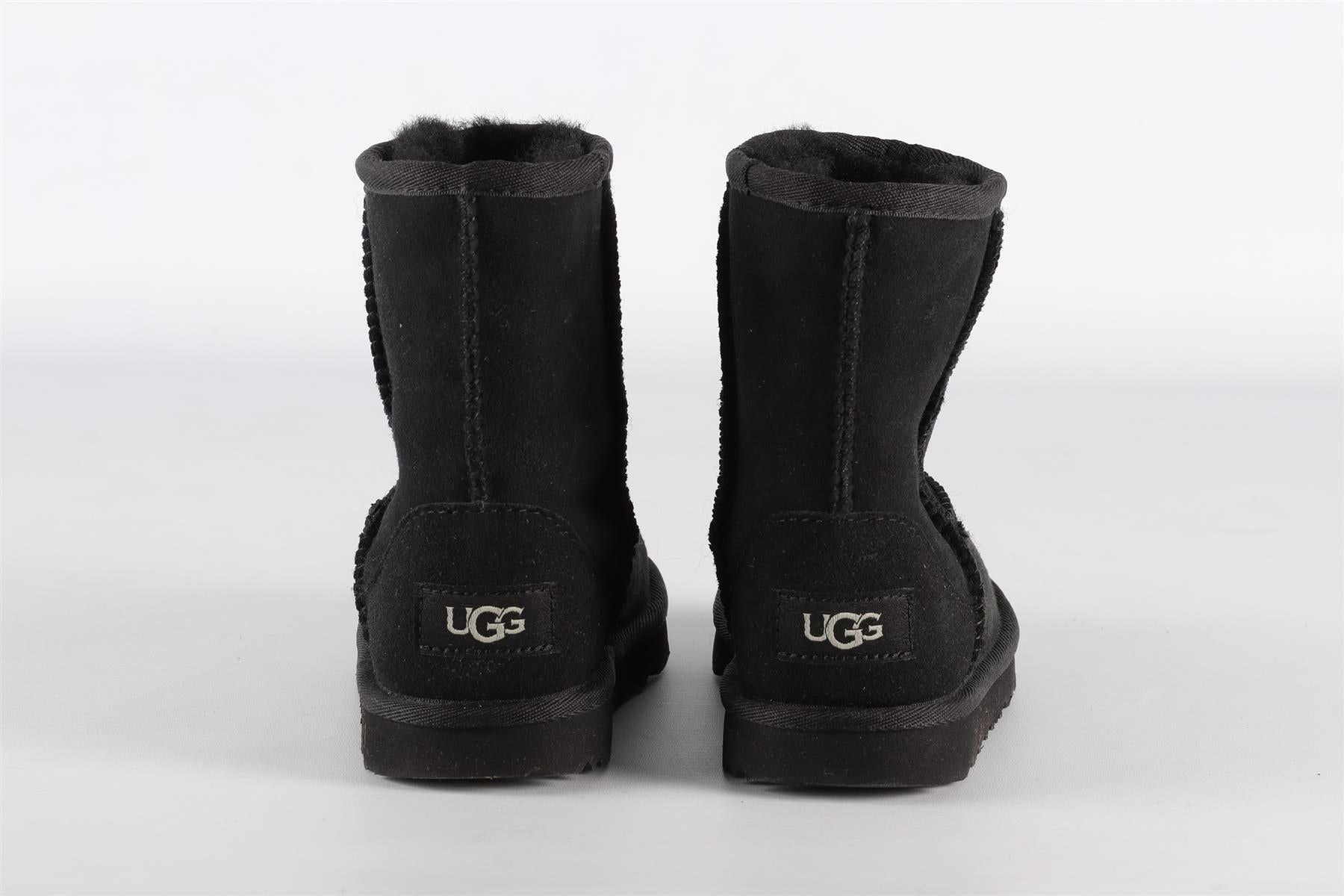 UGG BLACK KIDS GIRLS BOOTS EU 28.5 UK 10 US 11