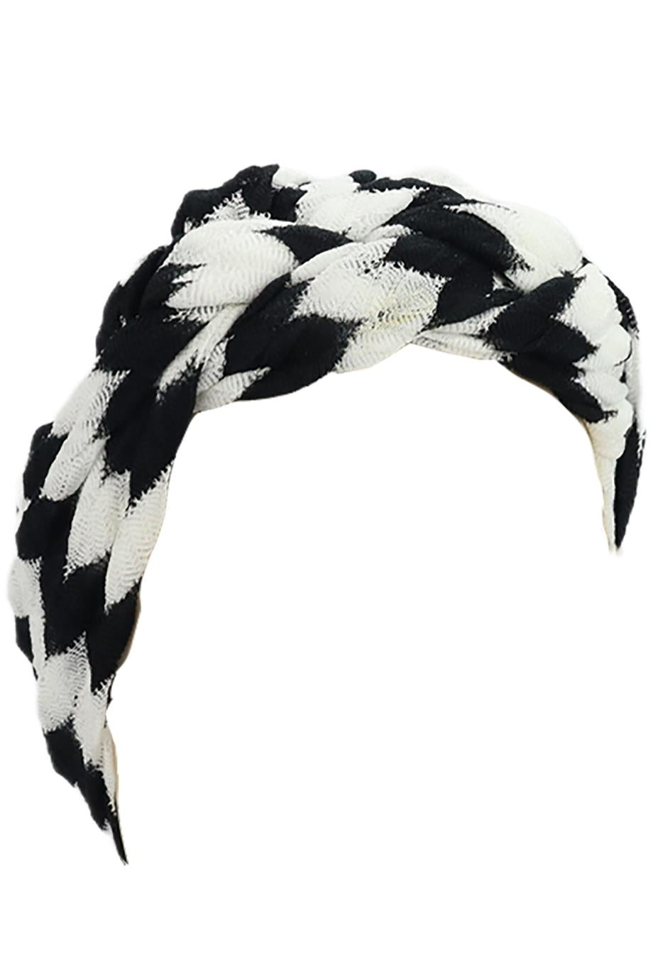 MISSONI CROCHET KNIT HEADBAND ONE SIZE