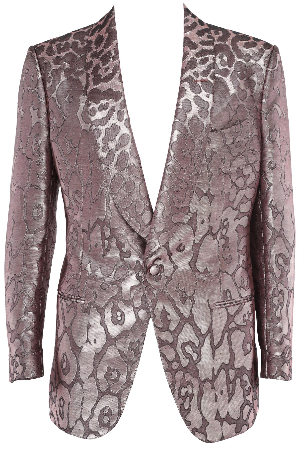 TOM FORD PINK MEN'S SATIN BLAZER IT 54 UK 44