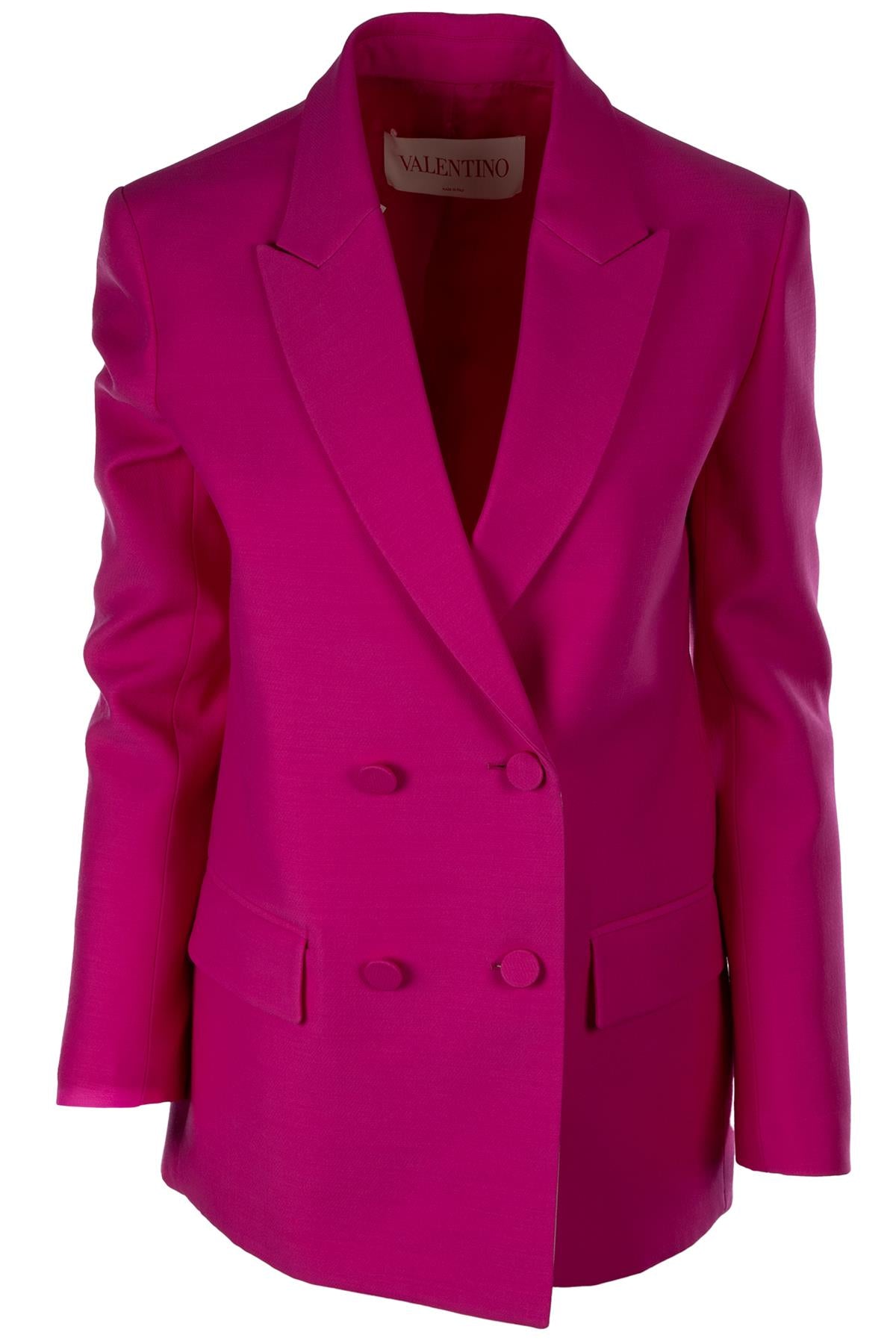 VALENTINO PINK WOOL BLAZER IT 38 UK 6
