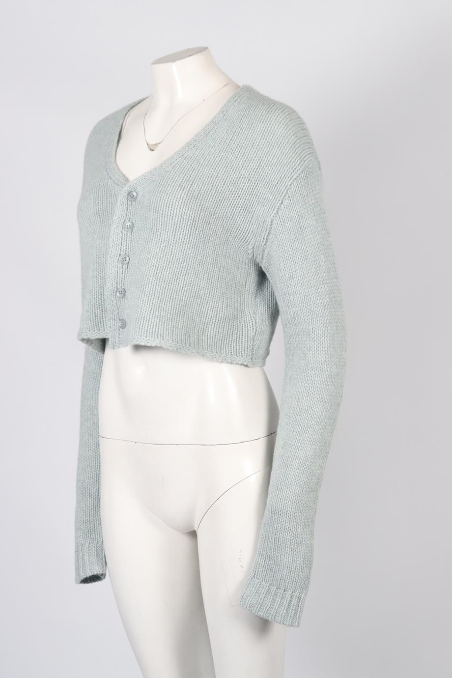 SABLYN CROPPED CASHMERE CARDIGAN SMALL