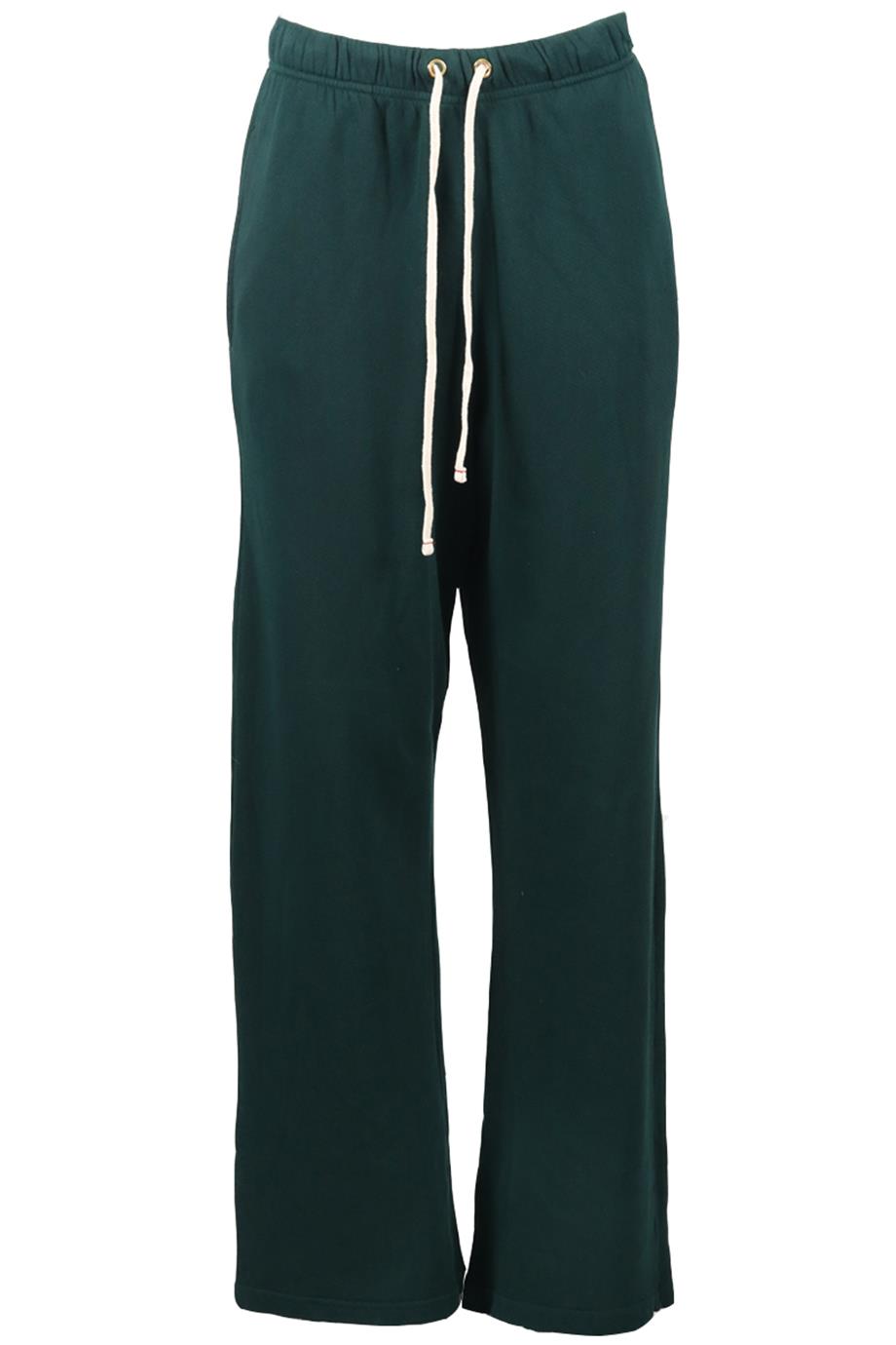 LES TIEN COTTON WIDE LEG PANTS SMALL