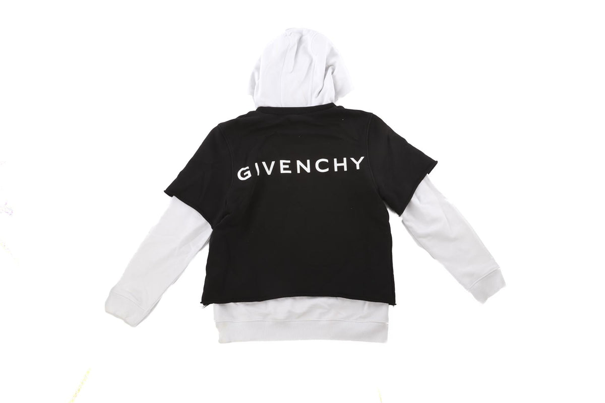 GIVENCHY BLACK KIDS BOYS HOODIE 12 YEARS