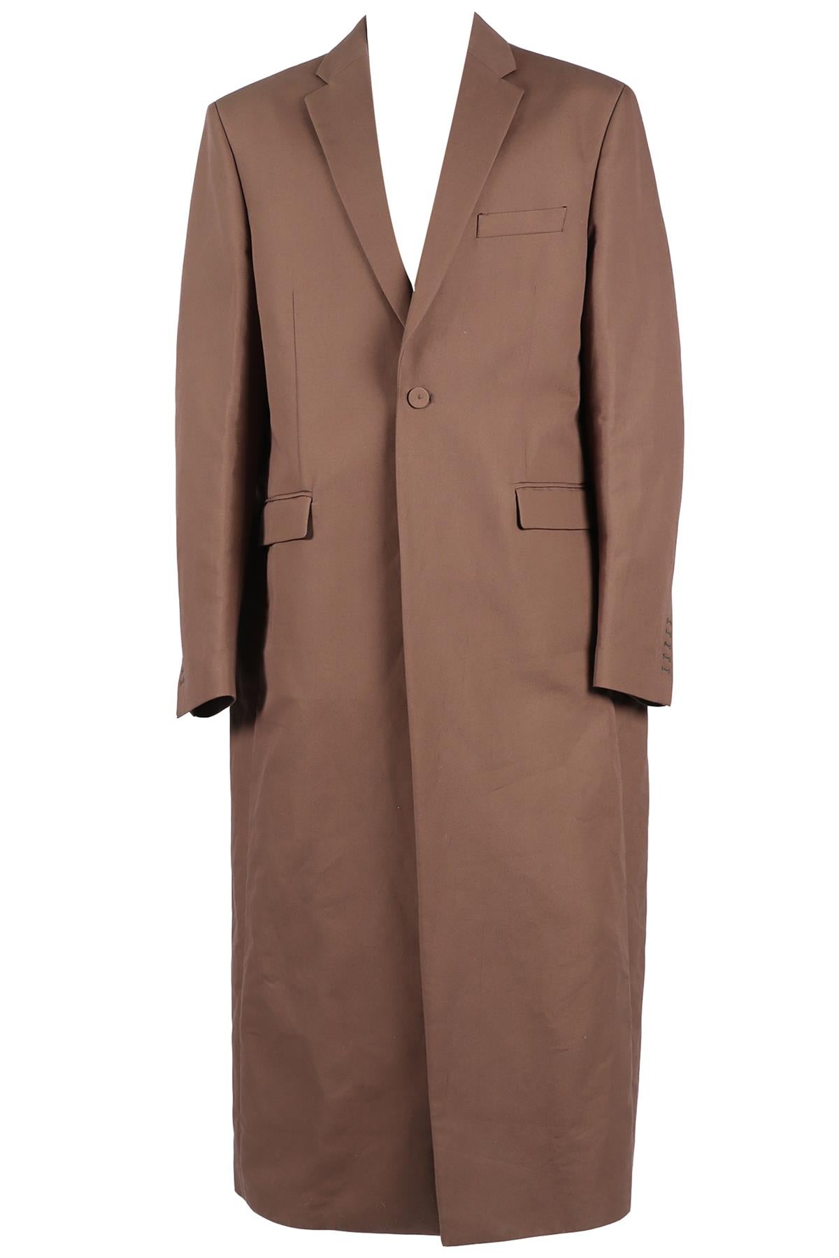 424 BROWN MEN'S COTTON COAT IT 52 UK 42