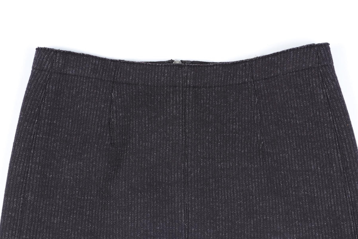 ISABEL MARANT BLACK WOOL MINI SKIRT FR 34 UK 6