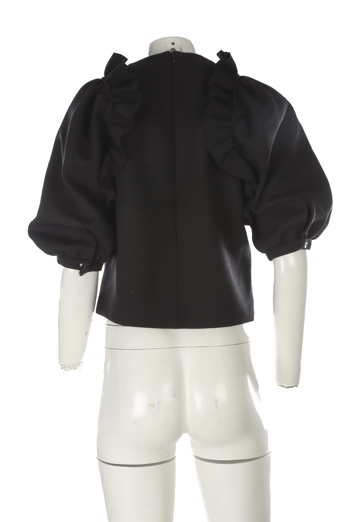 SIMONE ROCHA BLACK SCUBA TOP UK 6