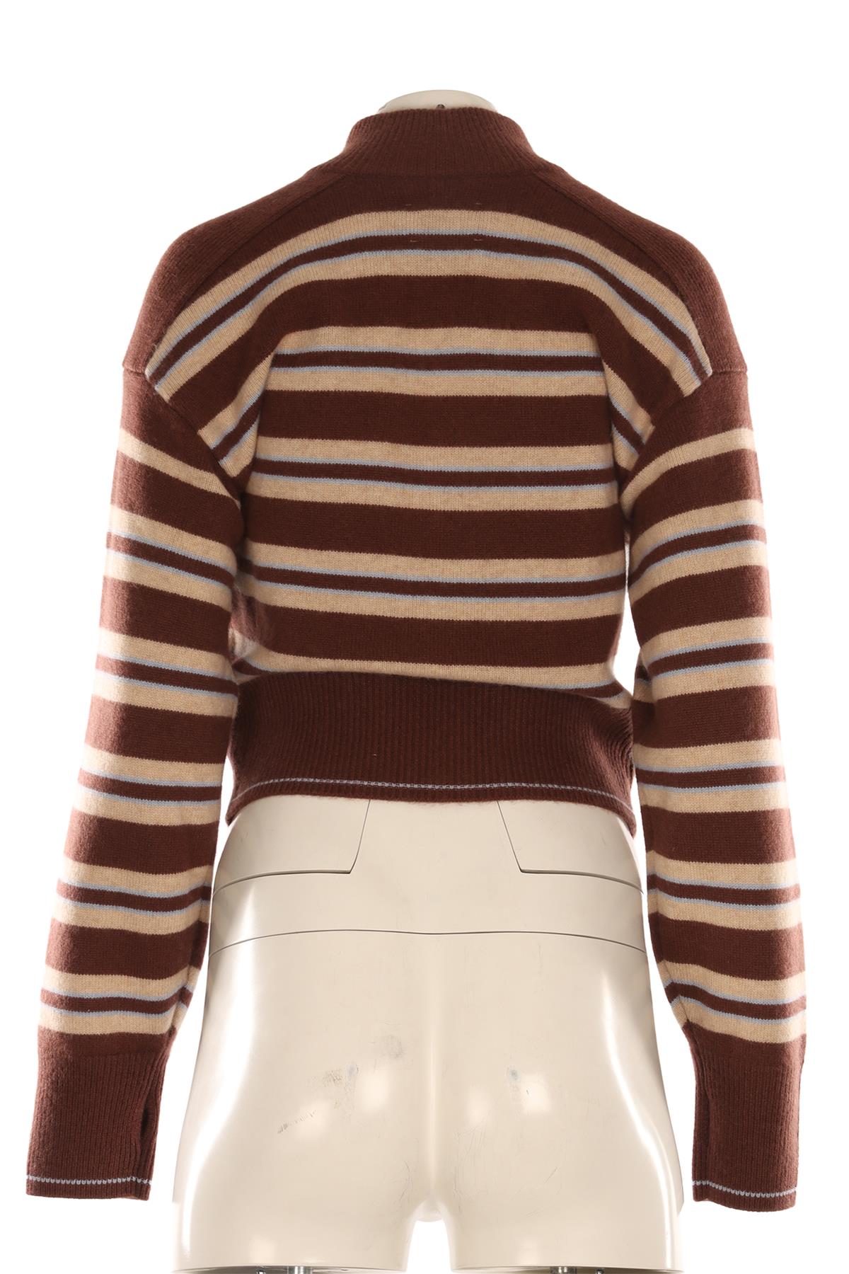 DAIRY BOY BROWN CASHMERE CARDIGAN SMALL
