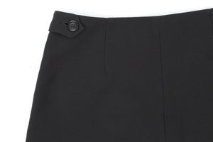 MOSCHINO BLACK WOVEN SHORTS IT 40 UK 8