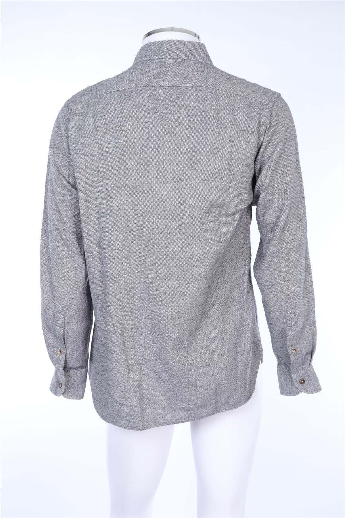 THOM SWEENEY GREY MEN'S SHIRT UK/US 42