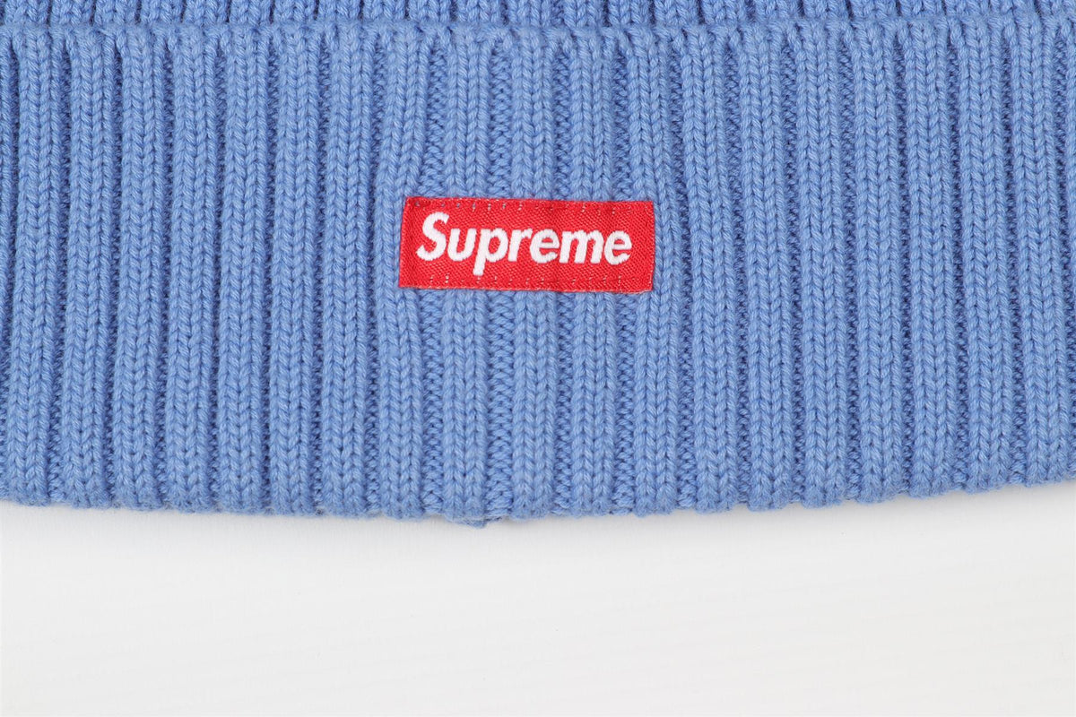 SUPREME BLUE WOOL BEANIE ONE SIZE