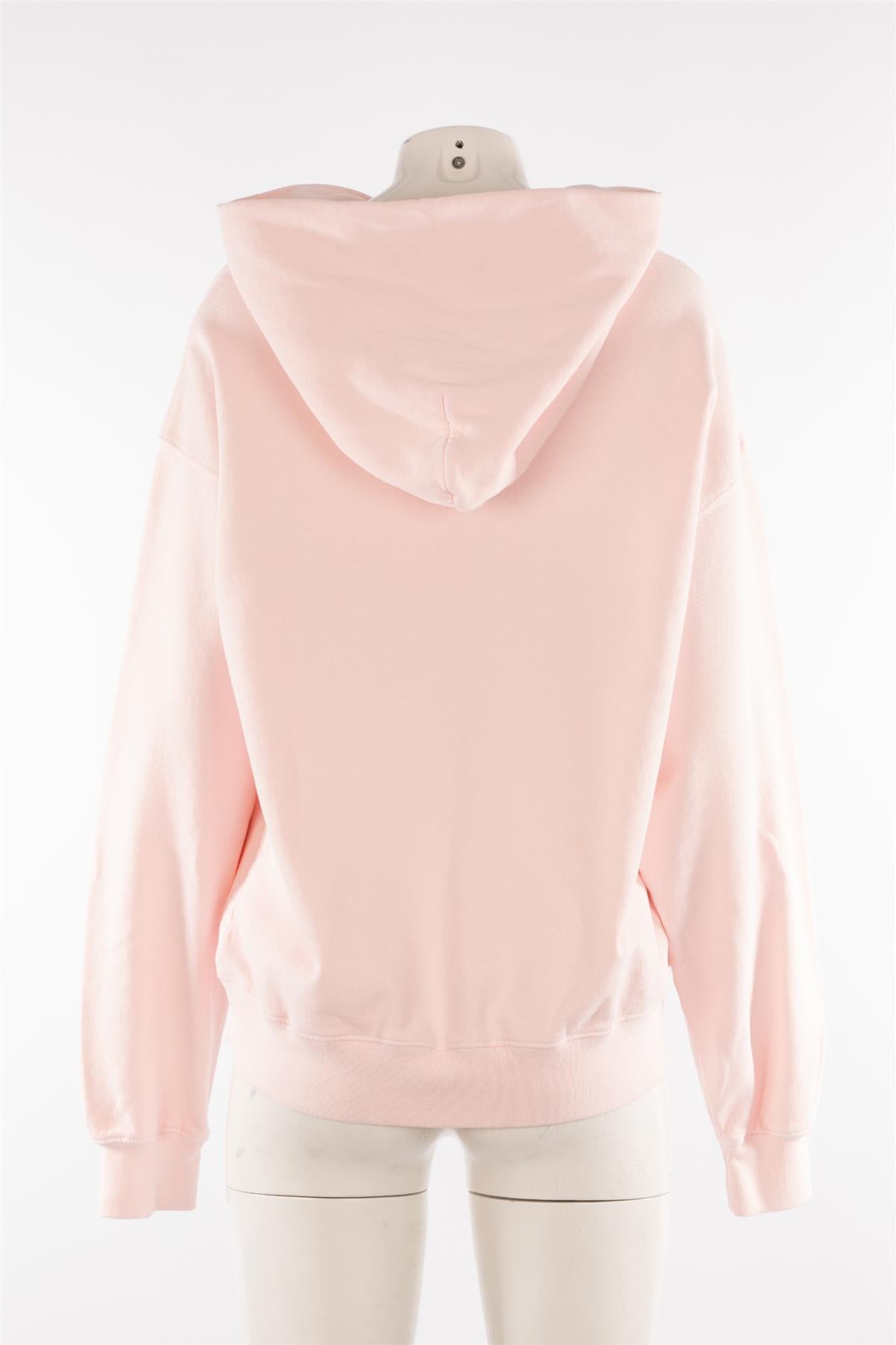 SPORTY & RICH PINK COTTON HOODIE MEDIUM