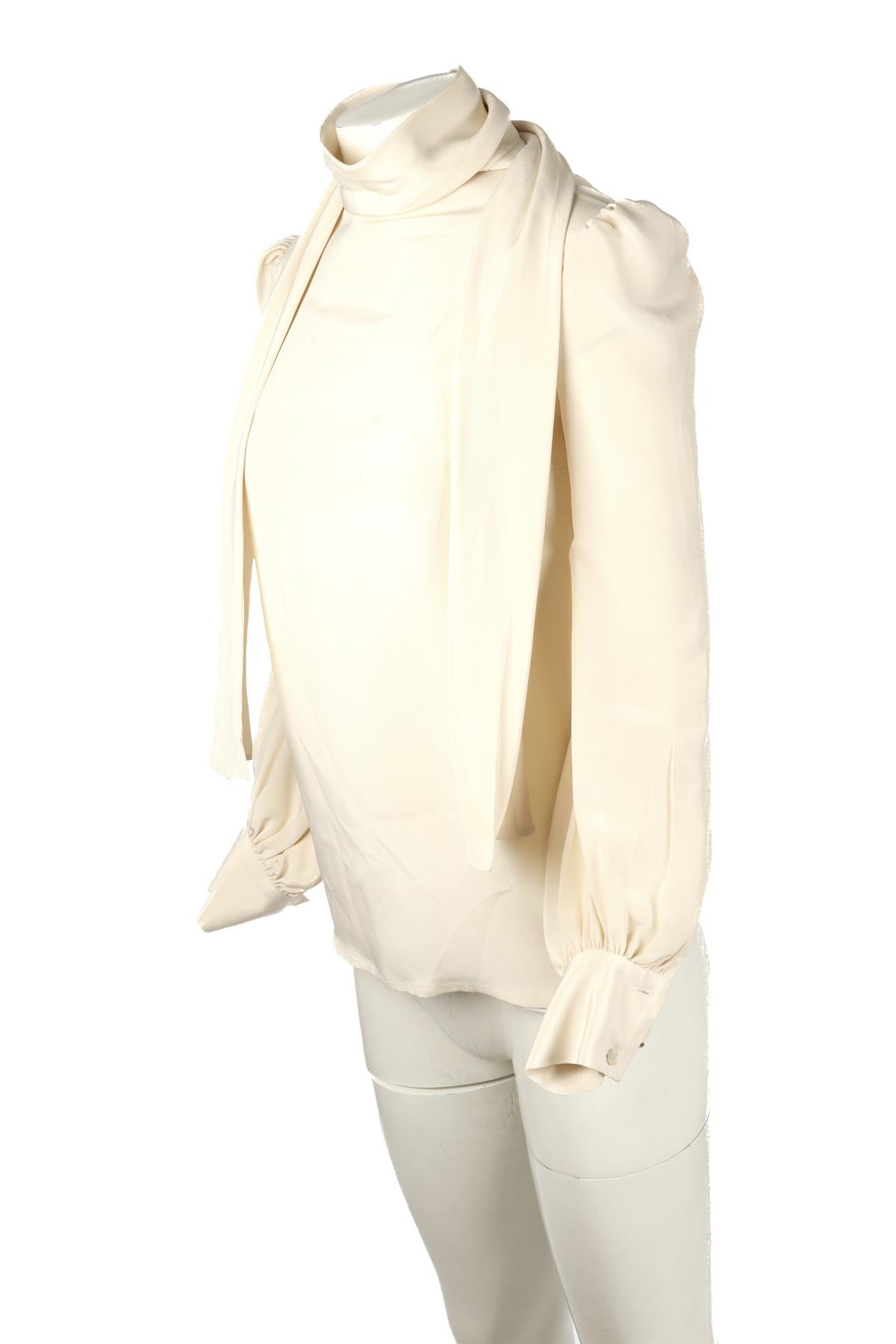 HILLIER BARTLEY CREAM SILK TOP UK 8