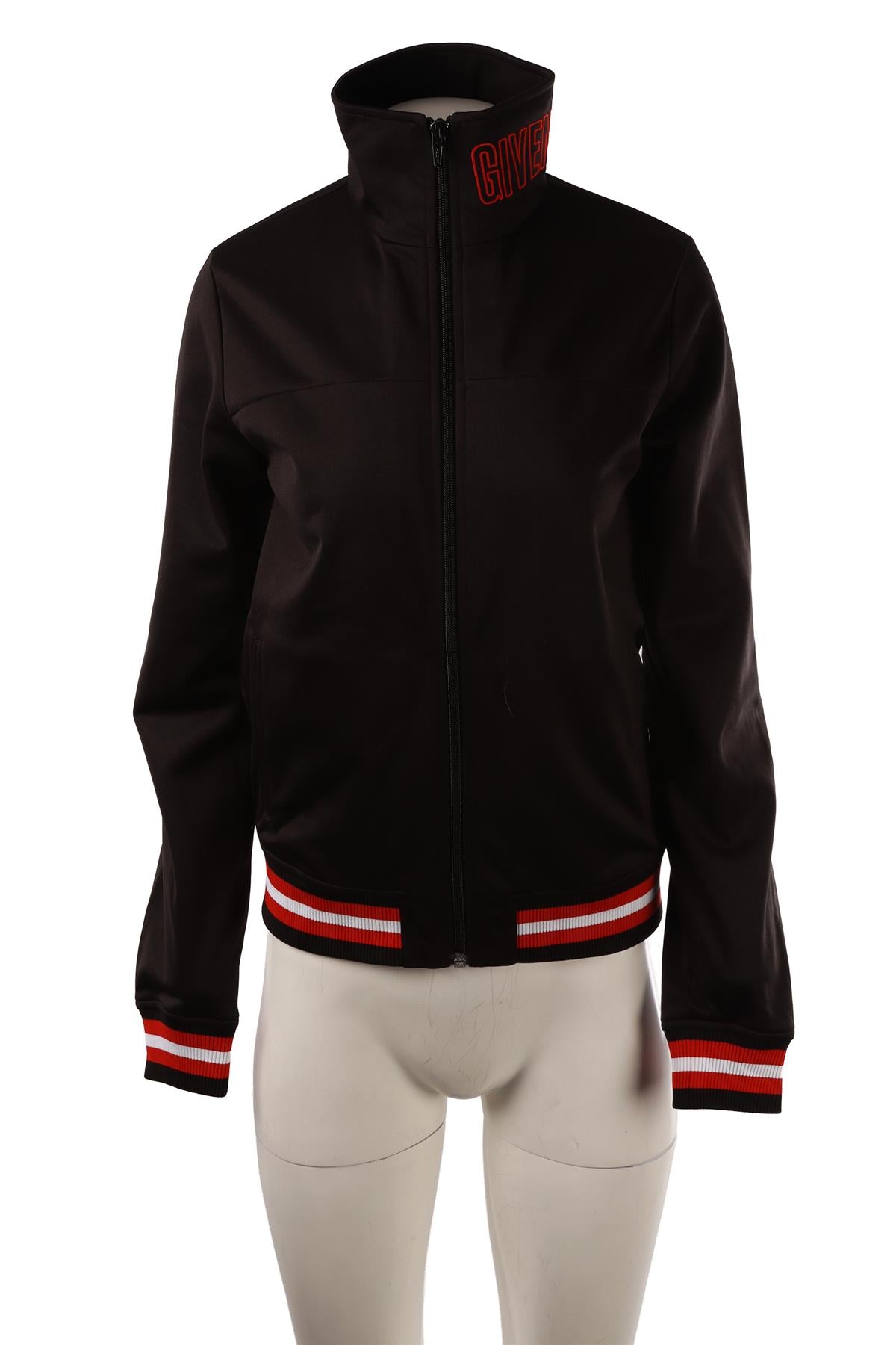 BLACK JERSEY JACKET