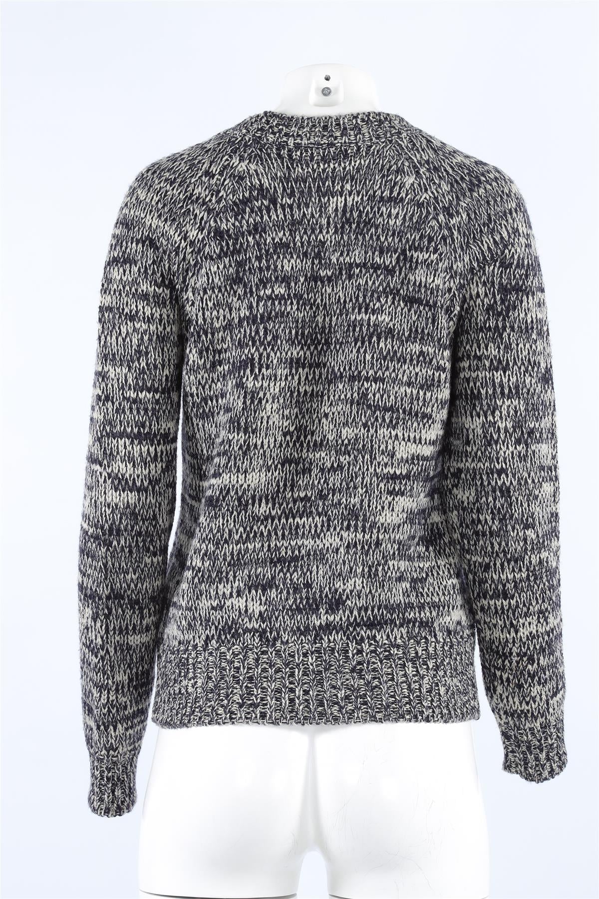 ISABEL MARANT ÉTOILE NAVY WOOL SWEATER FR 38 UK 10