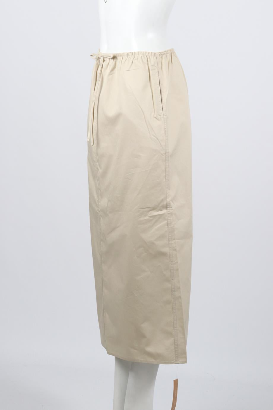 REFORMATION COTTON MIDI SKIRT SMALL