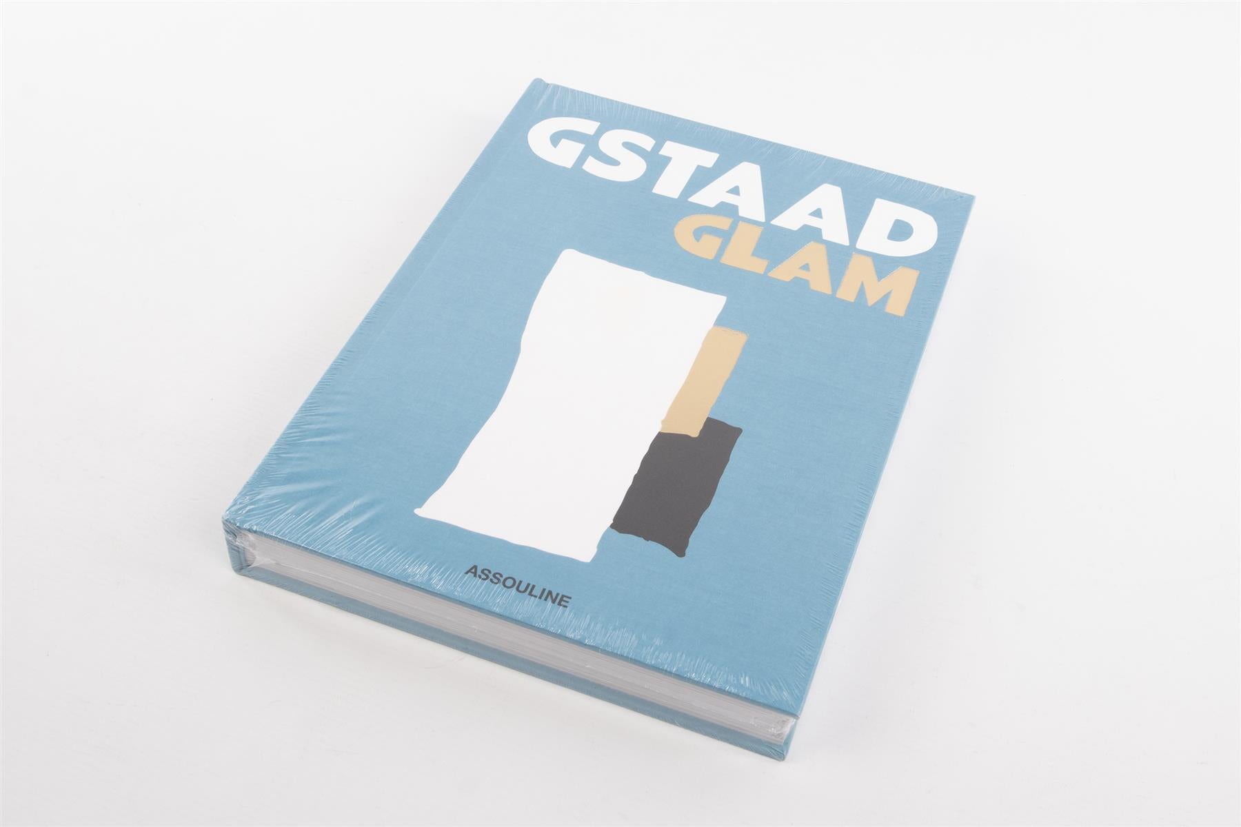 ASSOULINE BLUE GSTAAD HARDCOVER BOOK