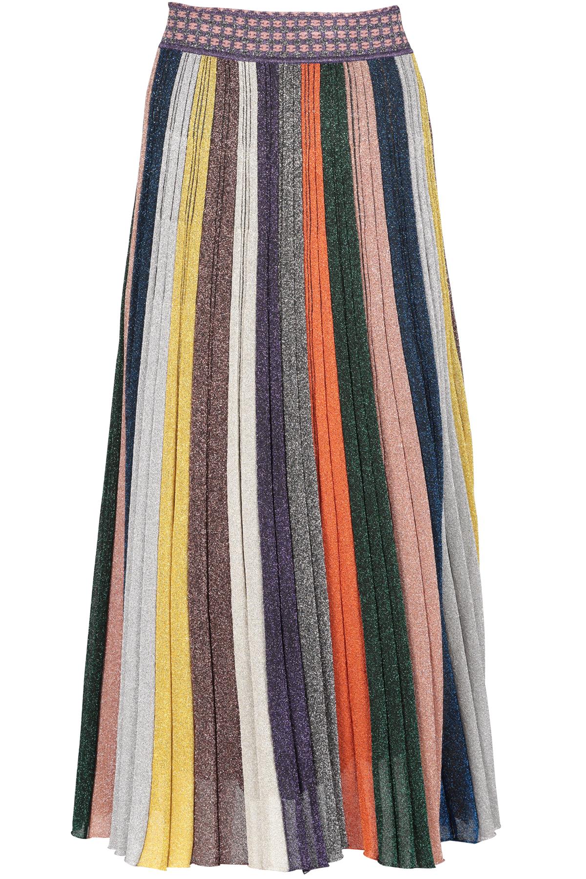 MISSONI MULTI WOOL MAXI SKIRT IT 42 UK 10