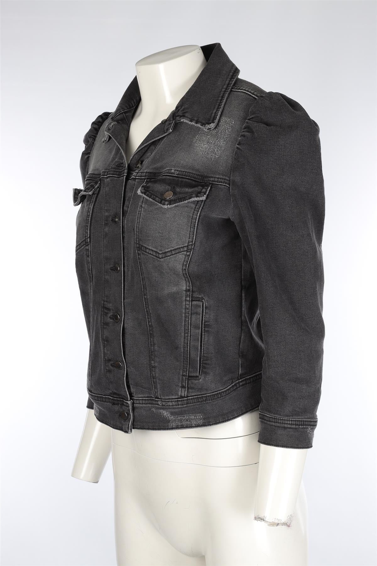 RETROFÊTE GREY DENIM JACKET MEDIUM