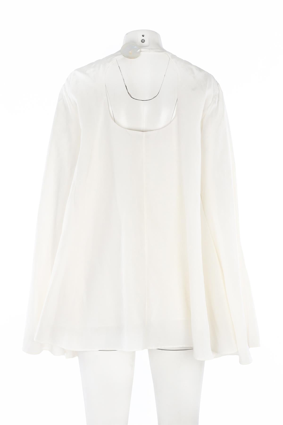 Magala White Linen Mini Dress One Size