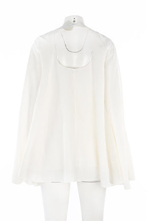 Magala White Linen Mini Dress One Size