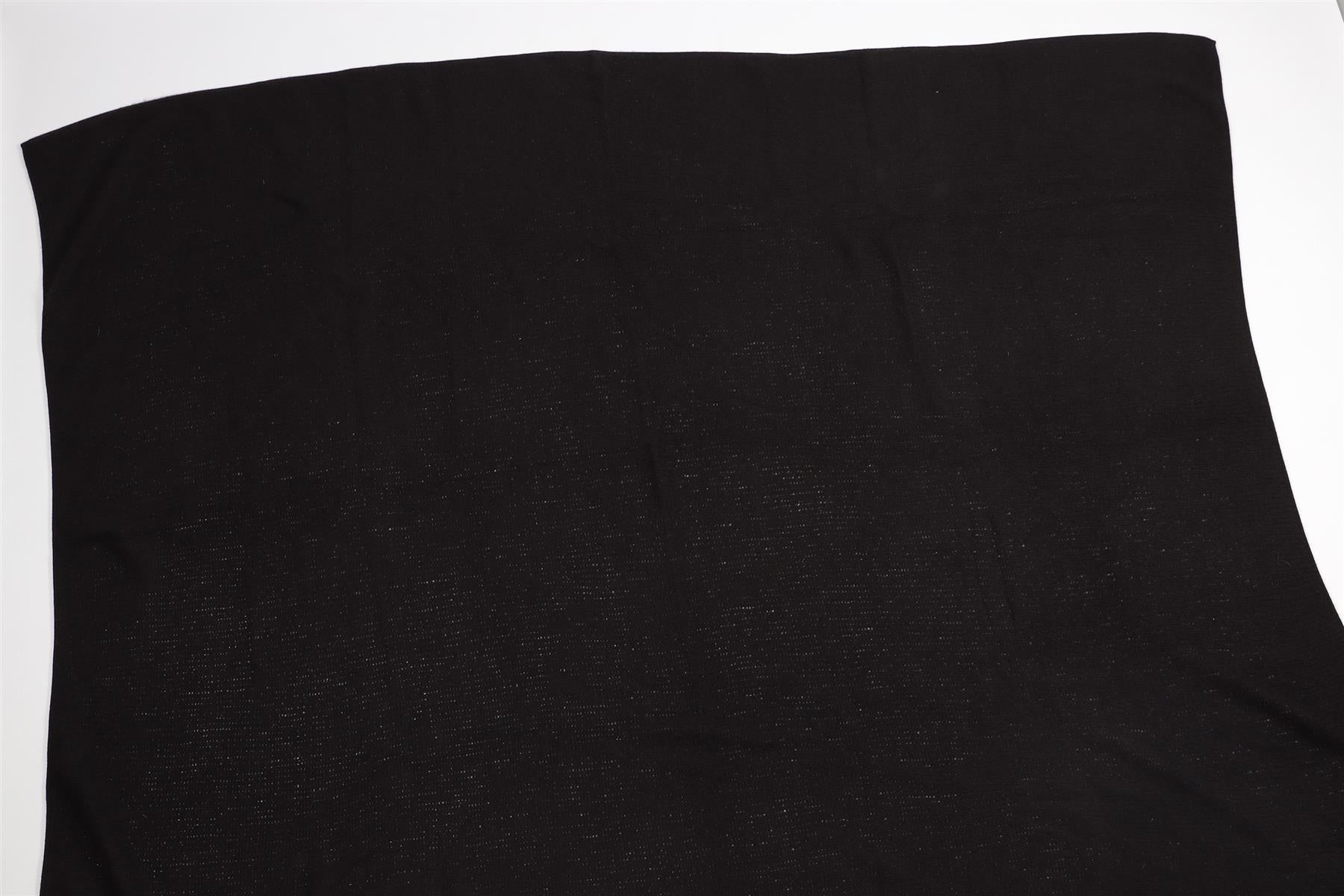 OYUNA BLACK CASHMERE SCARF ONE SIZE