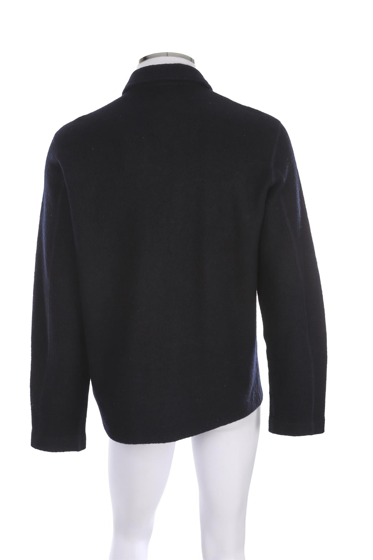 BUCK MASON NAVY MEN'S WOOL JACKET MEDIUM