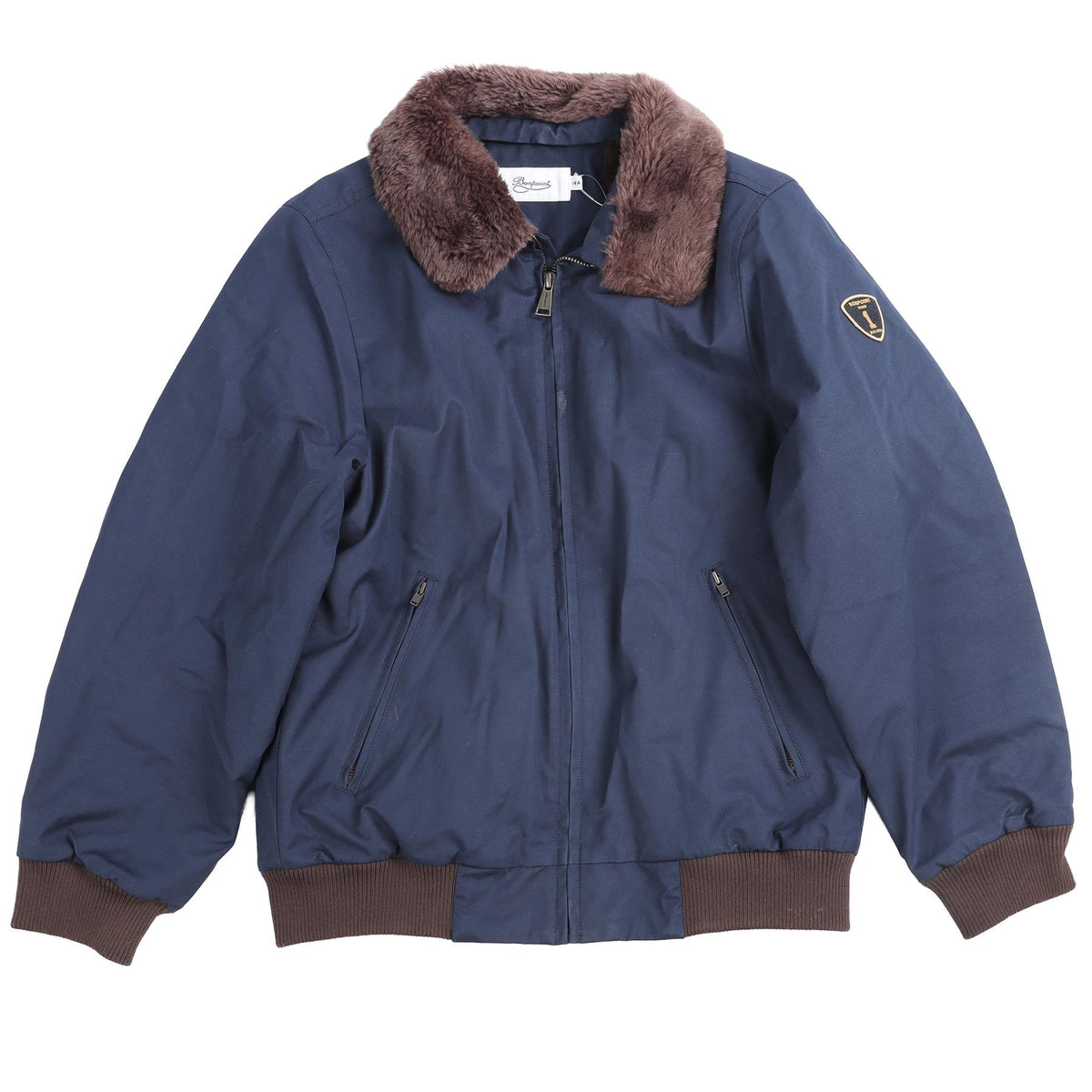 BONPOINT NAVY TEEN BOYS JACKET 14 YEARS