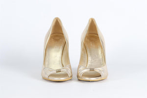 GUCCI LEATHER WEDGE PUMPS EU 38 UK 5 US 8