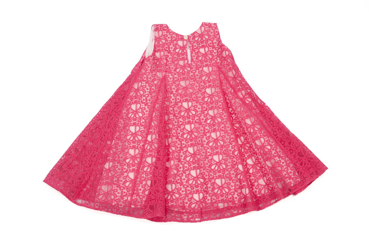 CHRISTIAN DIOR PINK KIDS GIRLS DRESS 8 YEARS