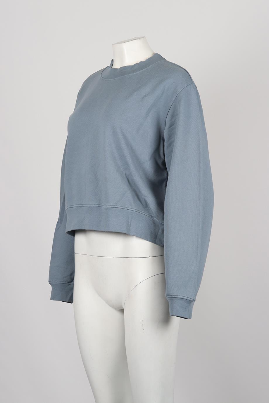 COTTON CITIZEN COTTON JERSEY SWEATSHIRT LARGE
