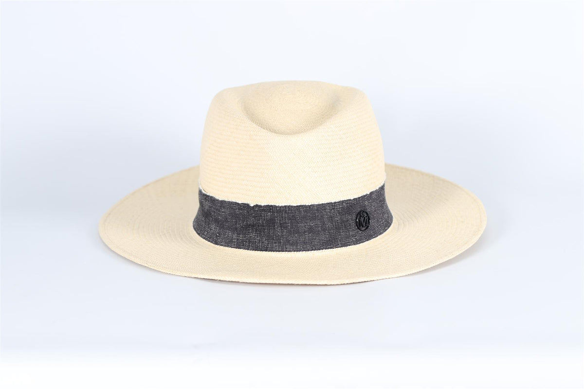 MAISON MICHEL STRAW HAT MEDIUM