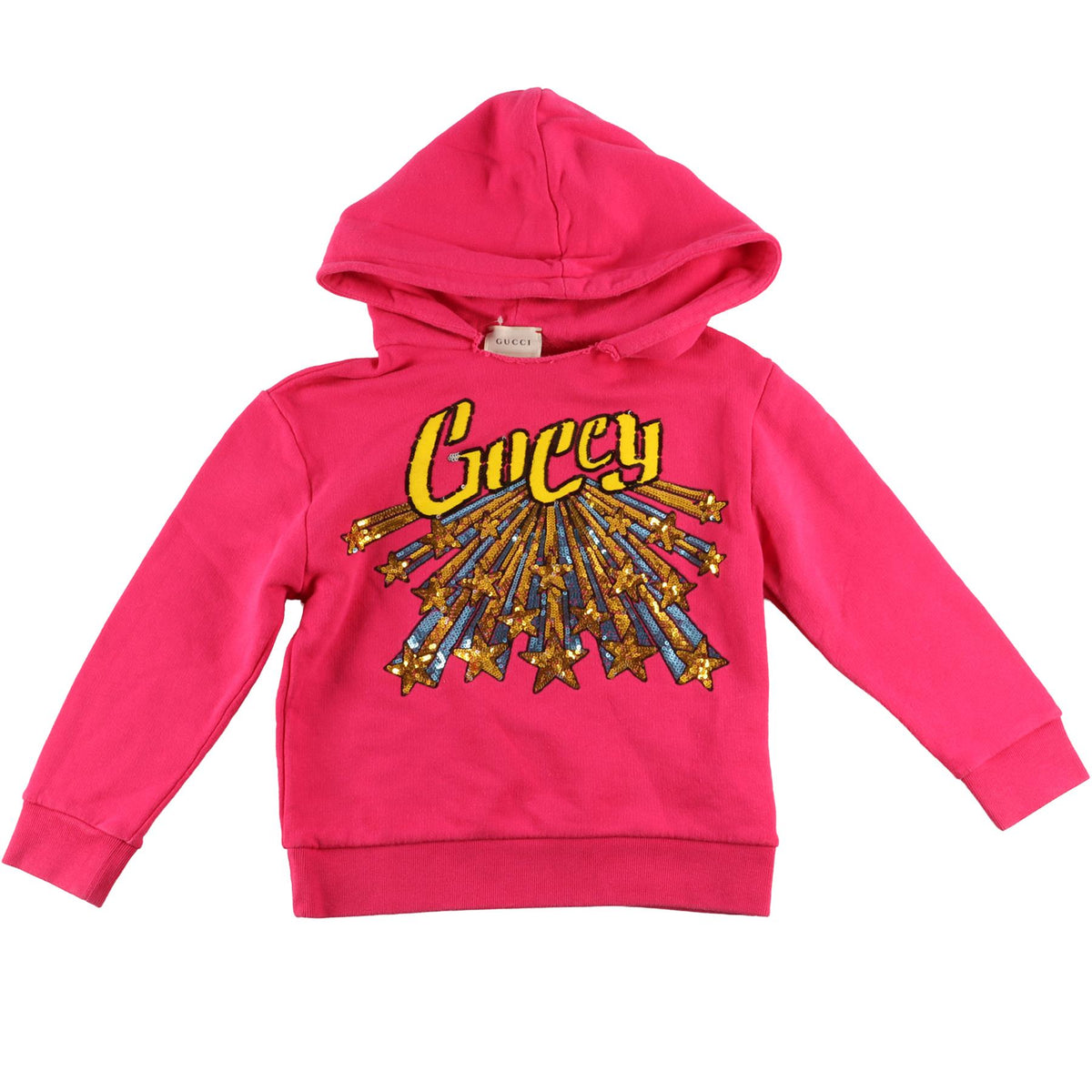 GUCCI PINK KIDS GIRLS HOODIE 5 YEARS