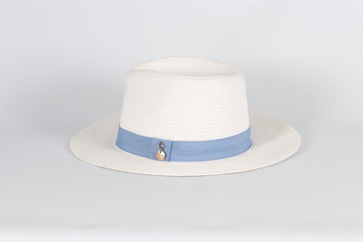 MELISSA ODABASH STRAW HAT ONE SIZE