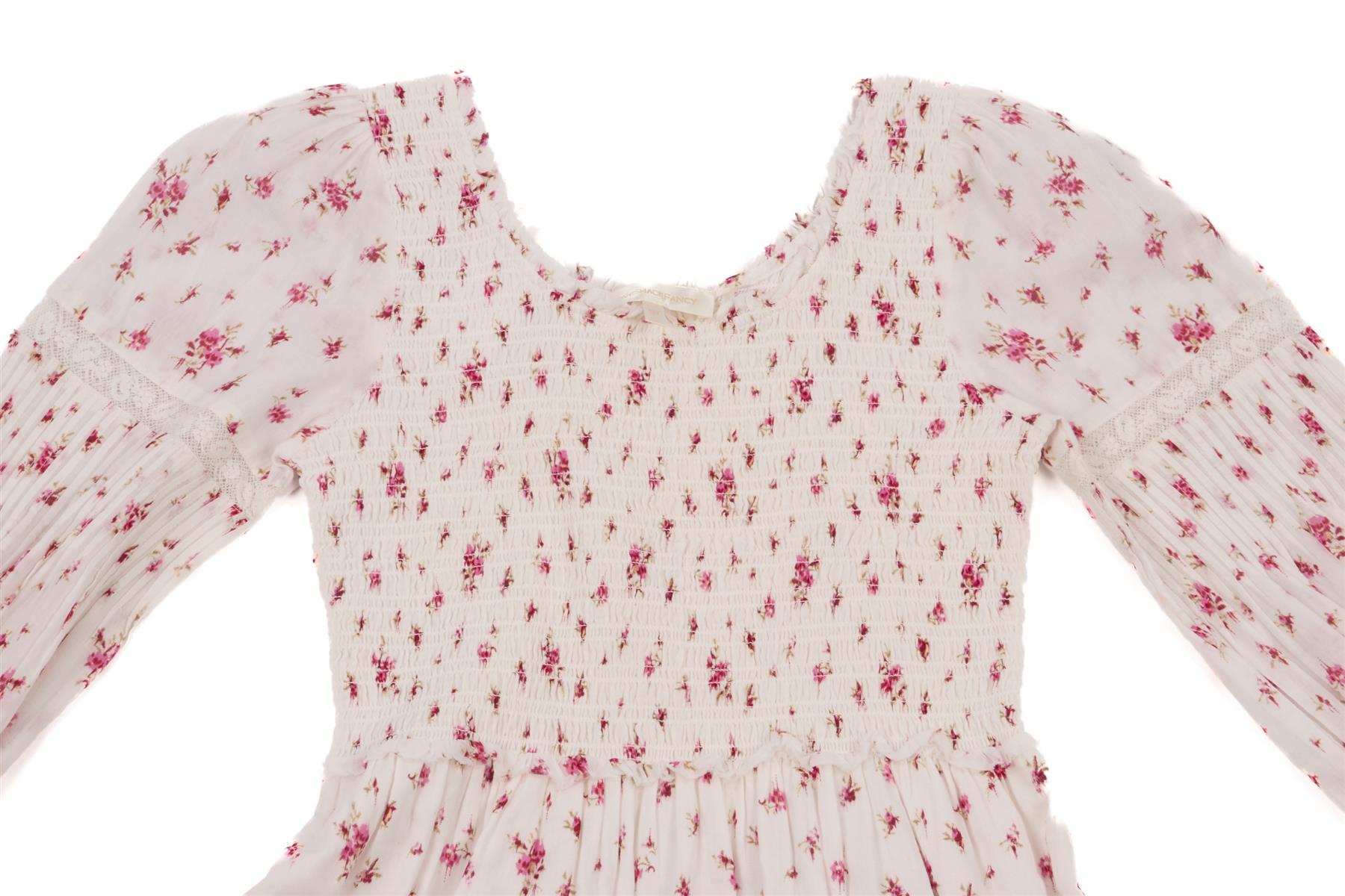 LOVESHACKFANCY WHITE KIDS GIRLS DRESS 12 YEARS