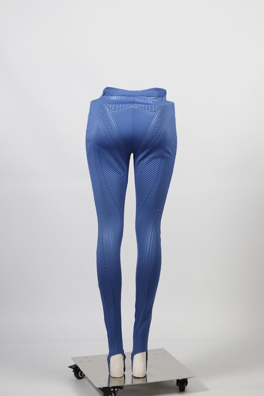 MUGLER JERSEY STIRRUP LEGGINGS FR 34 UK 6
