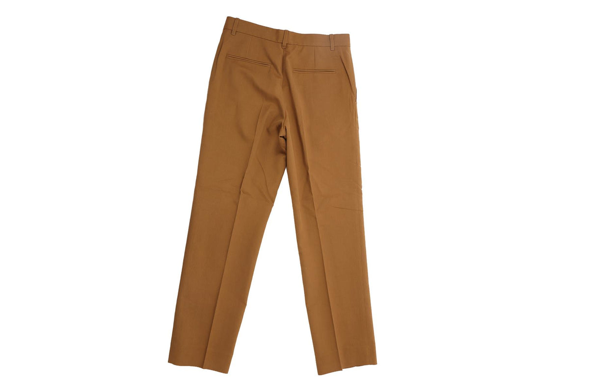THE ROW BROWN MEN'S COTTON STRAIGHT LEG PANTS W30
