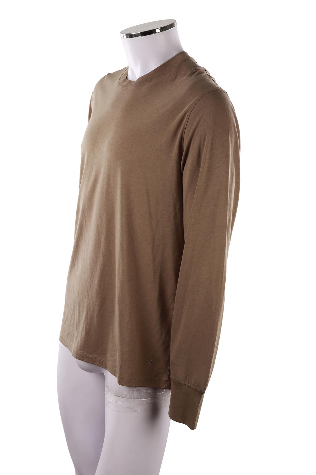 KHAKI MEN'S COTTON TOP