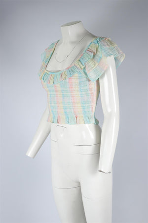 LOVESHACKFANCY MULTI COTTON TOP SMALL