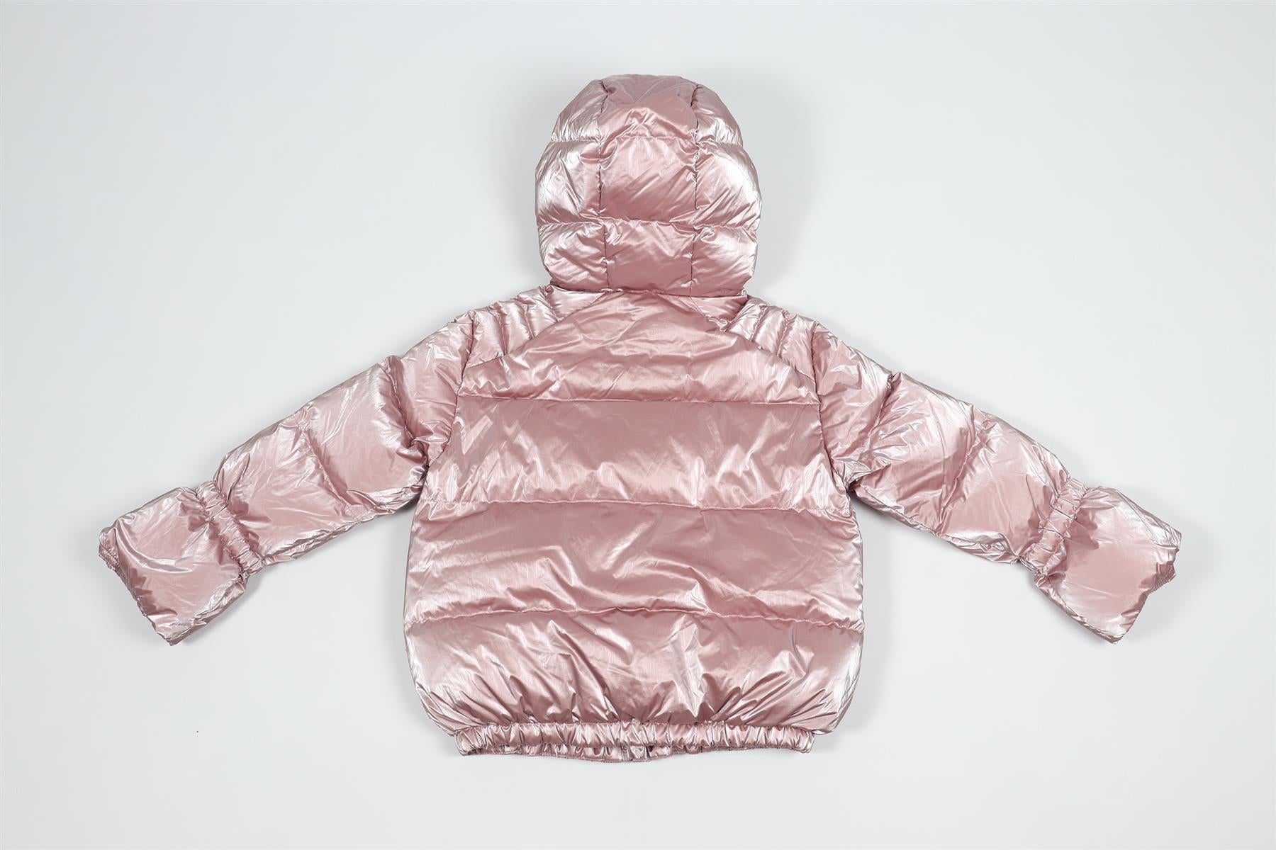 MONCLER PINK KIDS GIRLS PADDED JACKET 10 YEARS