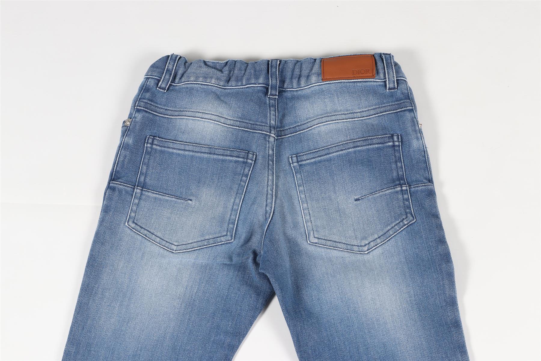 CHRISTIAN DIOR BLUE KIDS BOYS JEANS 8 YEARS